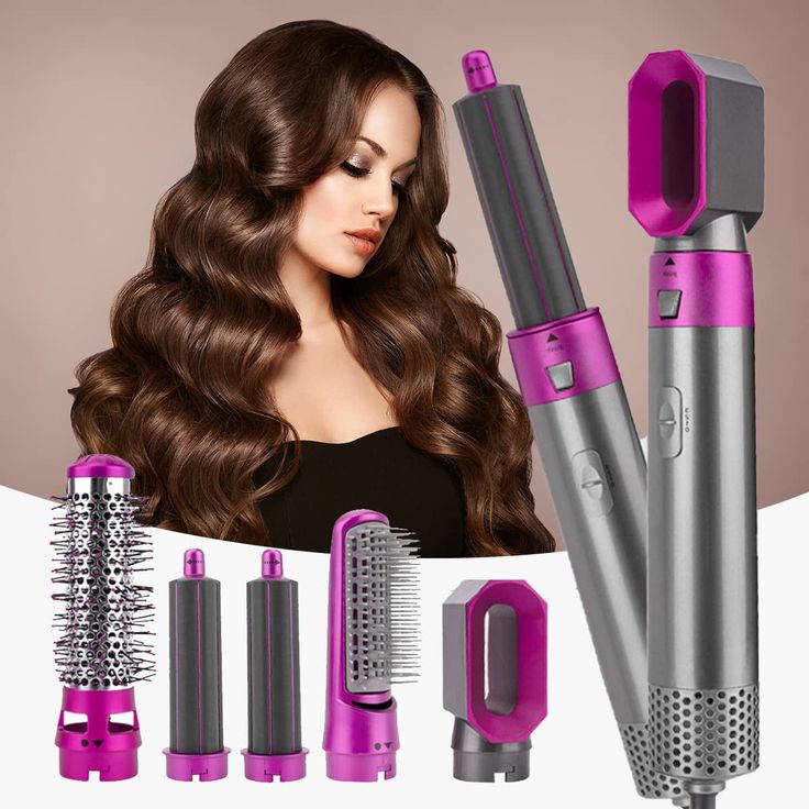 5 in 1 Hair Styler multi-function Professional hair dryer