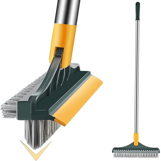 3 in 1 Cleaning Brush with Wiper | Double Sided