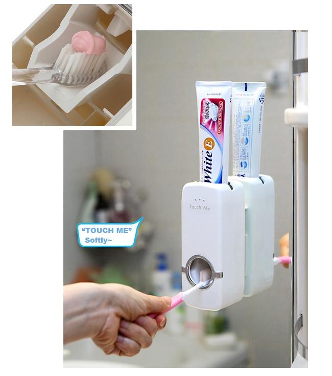 Set of Toothpaste Dispenser