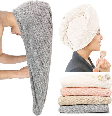 Microfiber Hair Wrap Towel