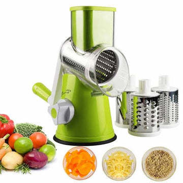 3 in 1 Manual Tabletop Drum Cutter