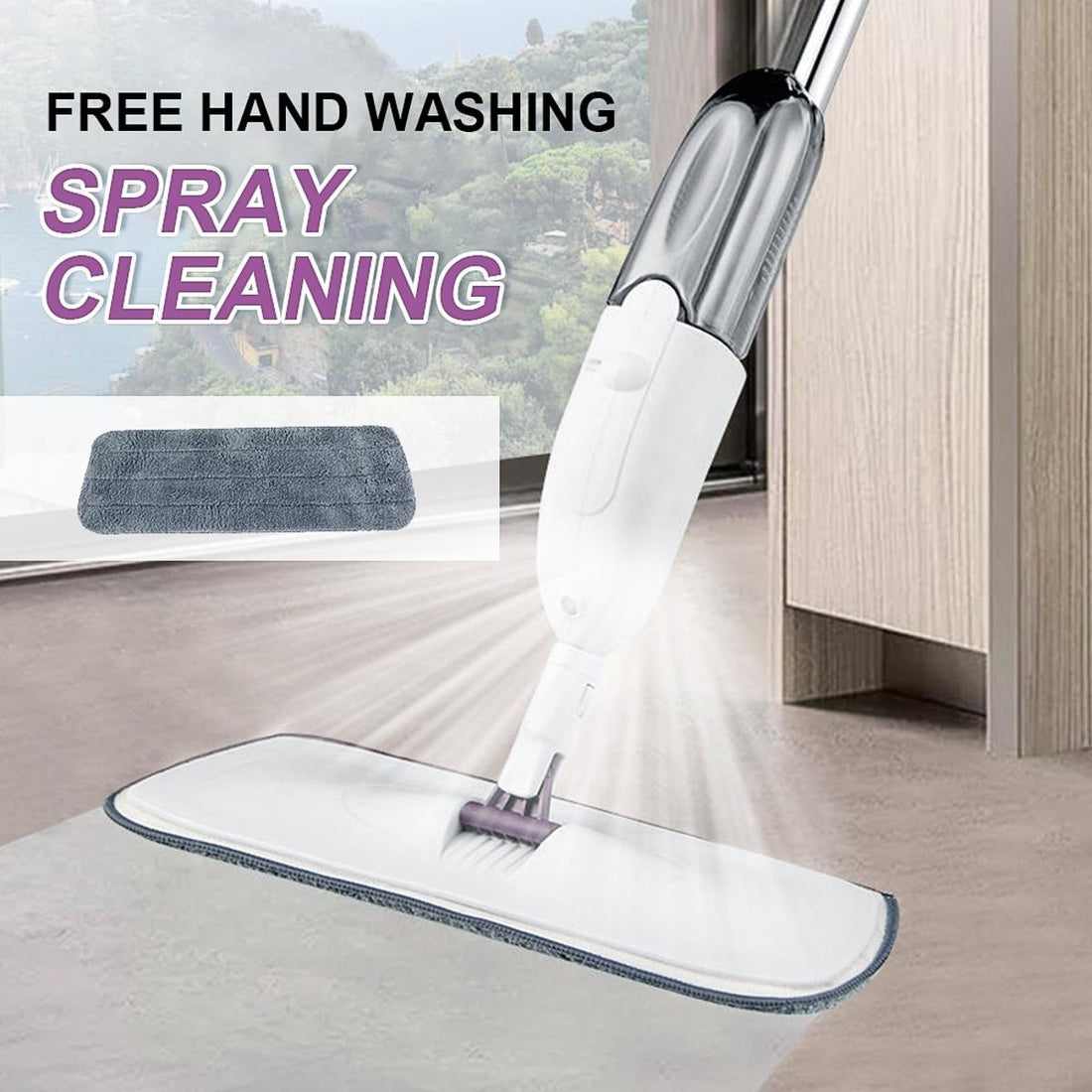 Spray Mop for Floor Cleaning