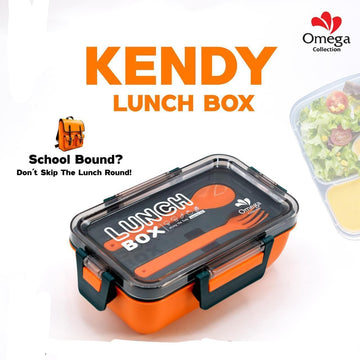 Kids Lunch Box with Spoon & Fork