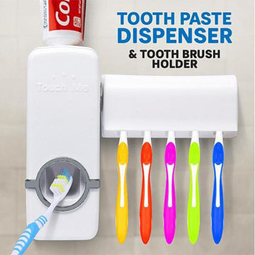 Set of Toothpaste Dispenser