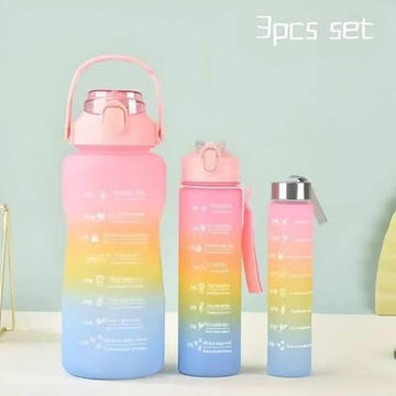 Set of 3 Sports Water Bottles